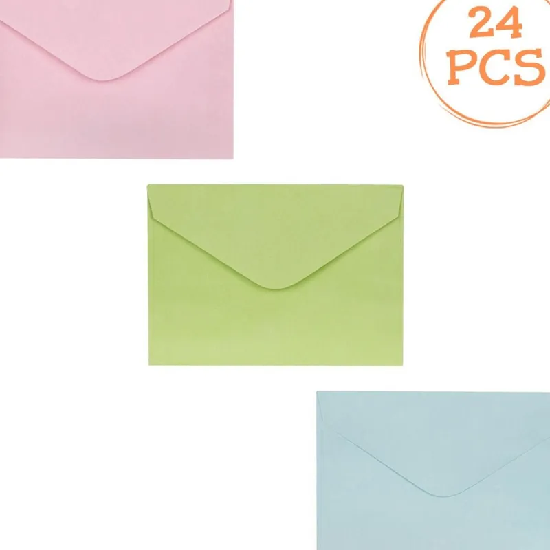 Plicuri Corespondenta de Diferite Culori 16.2x11.4cm - 24buc – poza 3