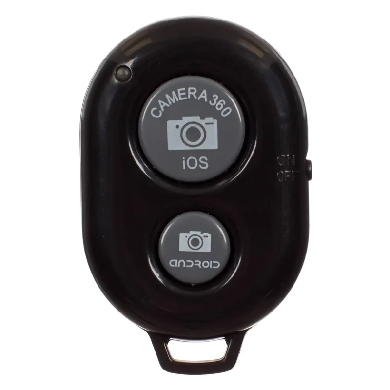 Control Bluetooth pentru declanșare cameră, Negru, 3x4.8x1 cm