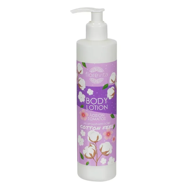 Lotiune de corp cu efect de bumbac, 300 ml, flacon cu pompita
