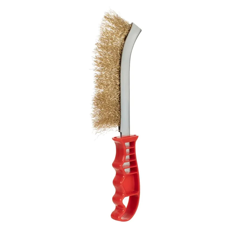 Perie de oțel și plastic pentru curățarea suprafetelor metalice 24 cm