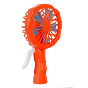 Ventilator portabil pentru copii, 18 cm, albastru și portocaliu – poza 5