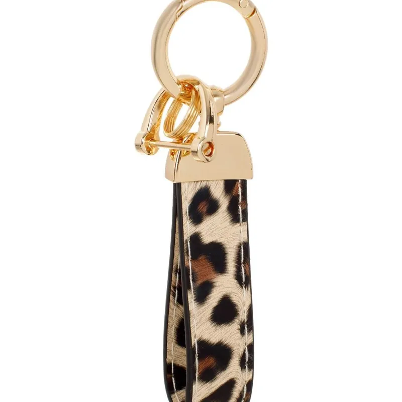Breloc Leopard și Inel Auriu pentru Femei – Cheie de cheie elegantă – poza 3