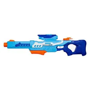 Pistol de apă din plastic, 76 cm, Albastru și Portocaliu