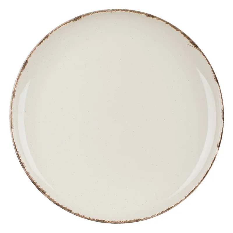 Farfurie ceramică bej pentru fructe Ø19cm