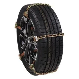 Set 10 bucăți Lanturi Antiderapante Auto Reutilizabile, Otel, Auriu