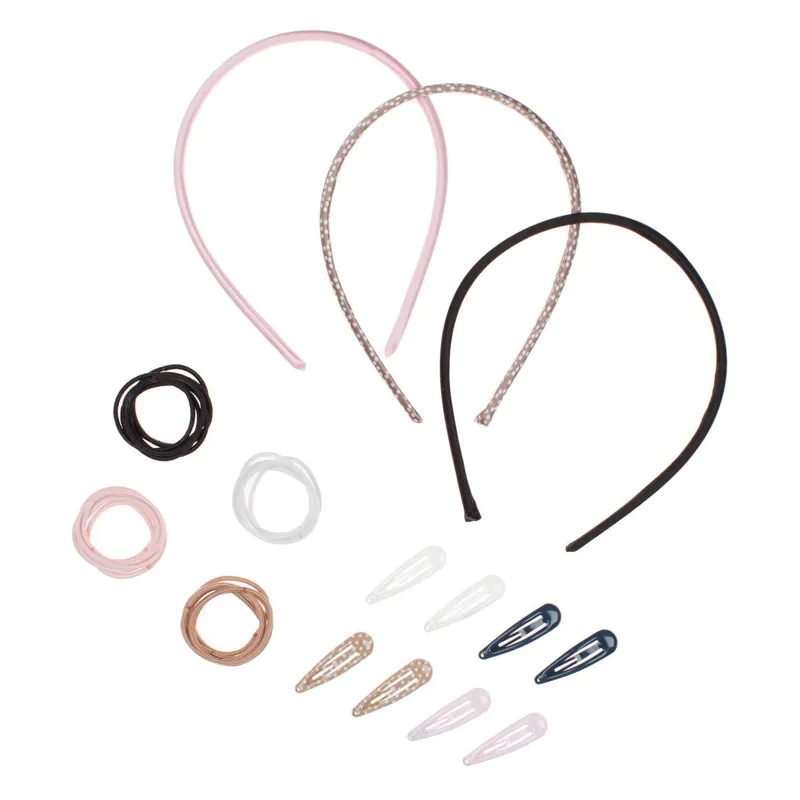 Set Accesorii Păr pentru Copii, 35 buc, Multicolor