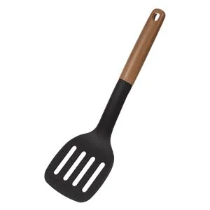 Spatulă cu găuri din plastic pentru gătit și servire