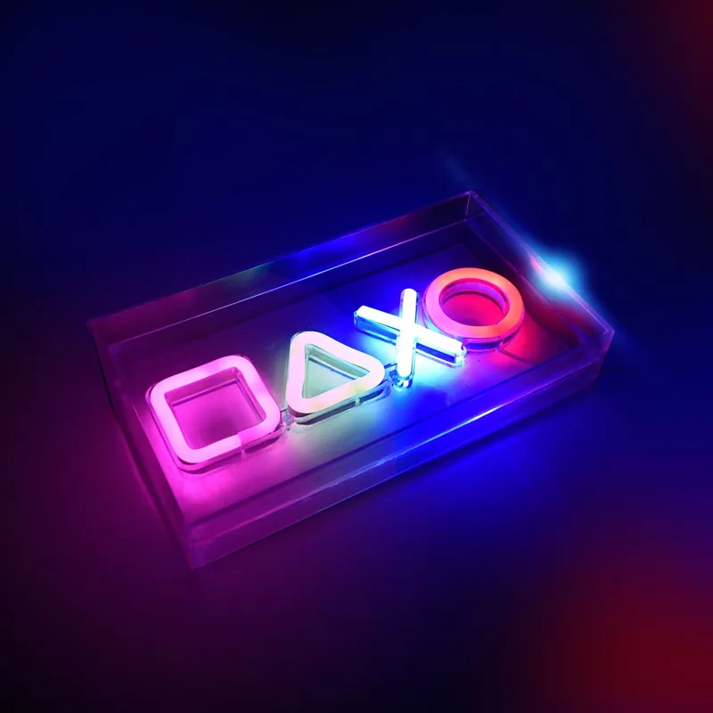 Lampă LED Neon Multicolor din Silicon, Iluminatție Decorativă pentru Spații