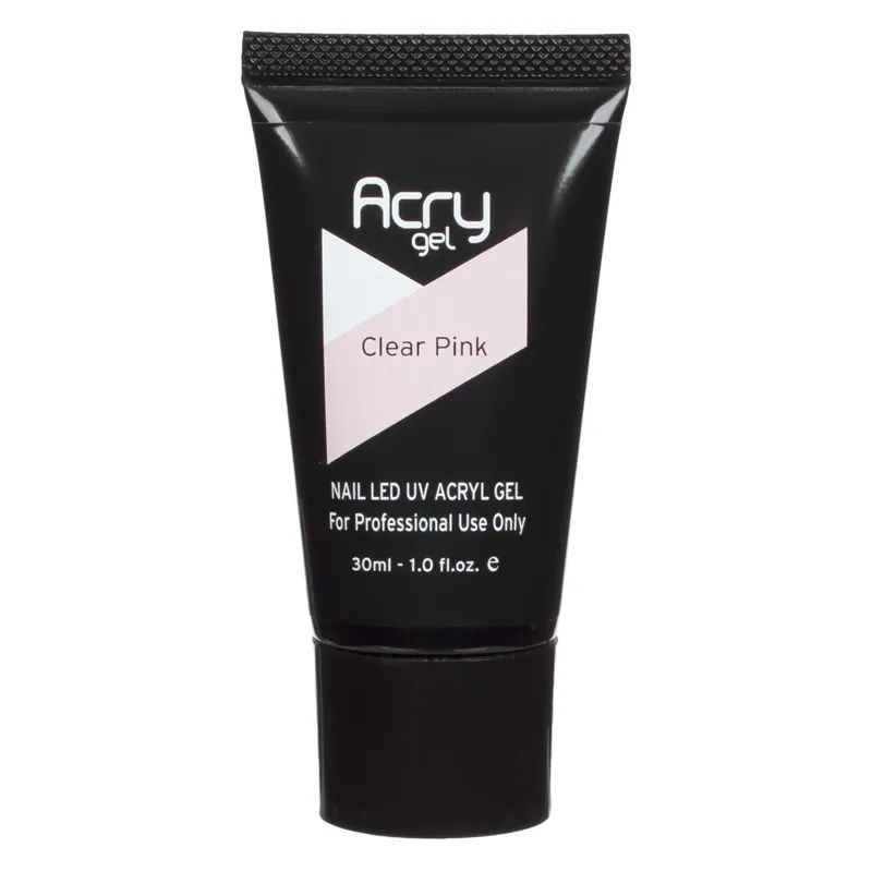 Acrygel Transparent Roz, Tub 30 ml