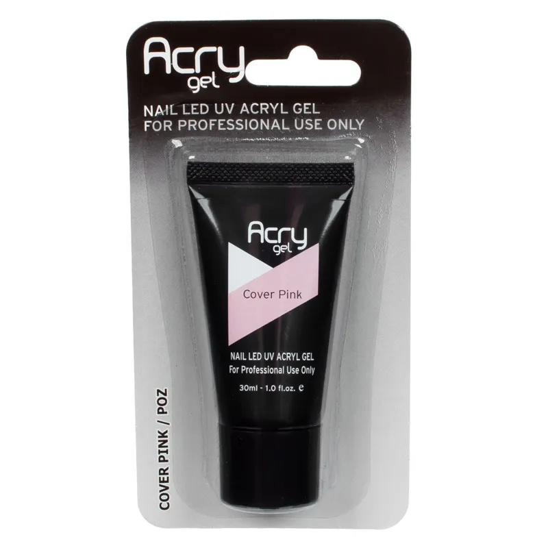 Acrygel Roz în Tub 30ml pentru Unghii - Gel UV/LED Profesional – poza 3