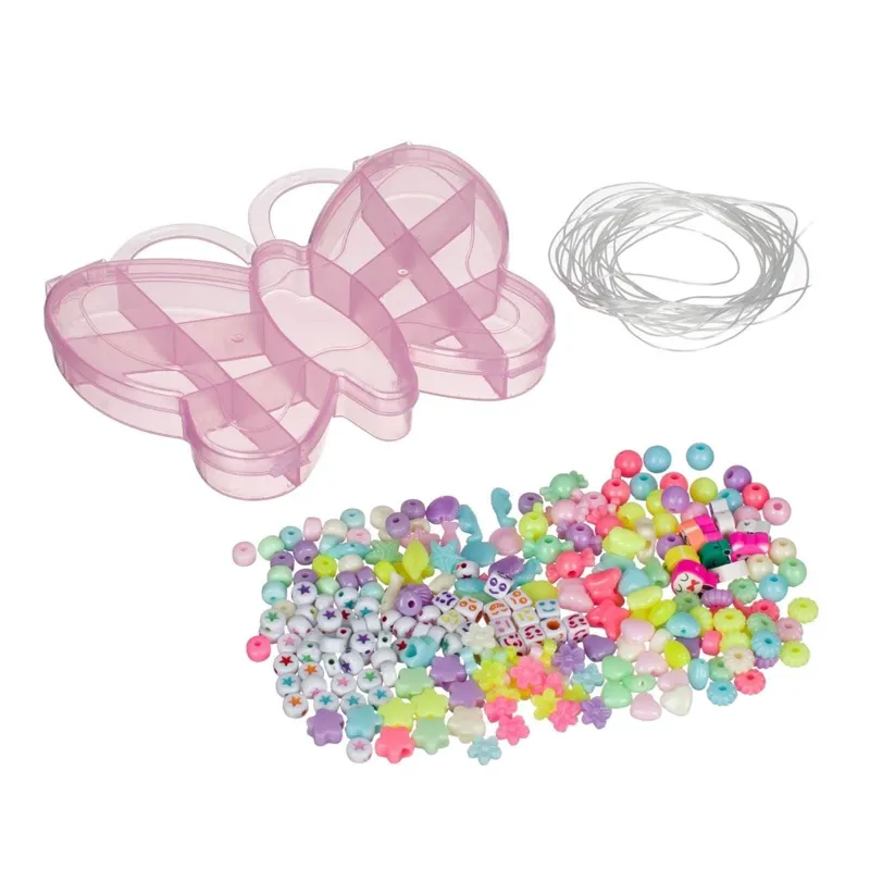 Set Margele pentru Creatii Animale din Plastic Multicolor
