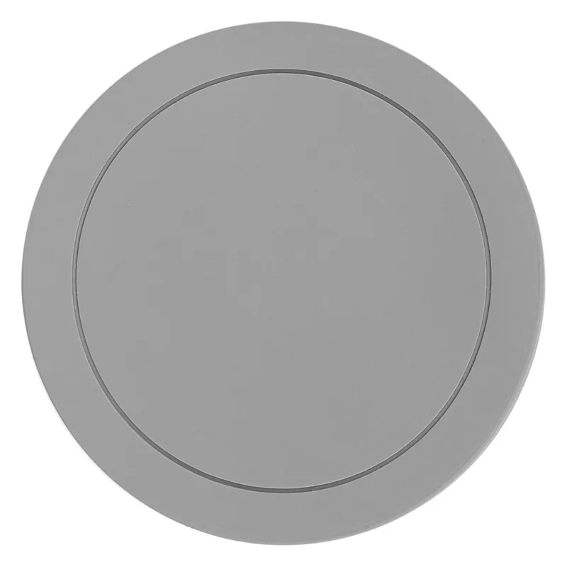 Suport pahare din cauciuc, Gri, 9 cm
