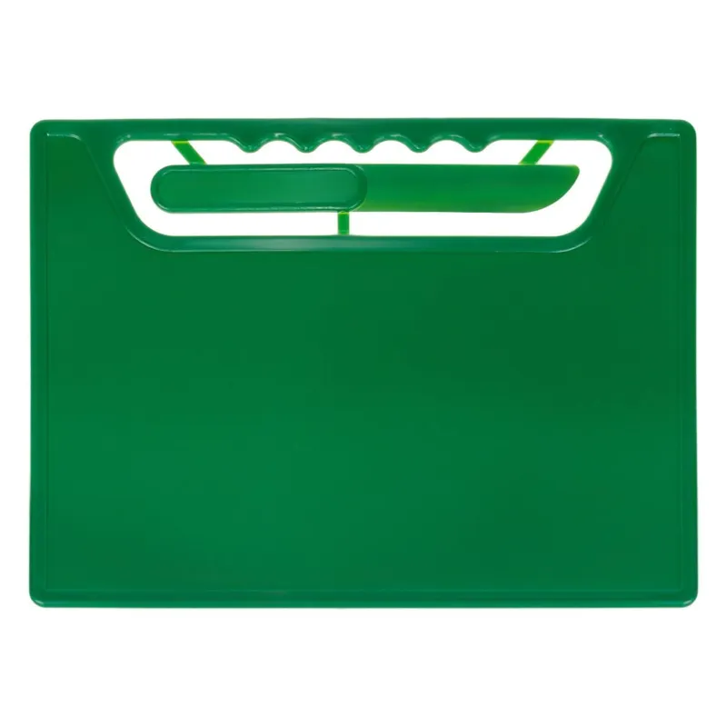 Plansetă plastică pentru modelare plastilină și lut verde 24x30cm