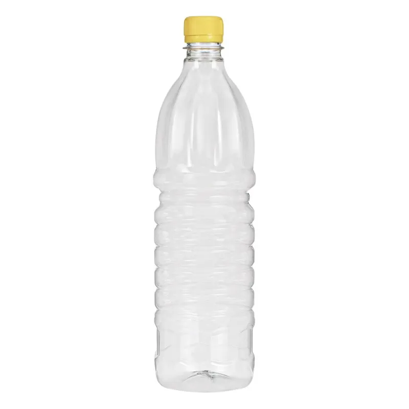 Sticlă pentru depozitare ulei sau vin, 1L, plastic transparent