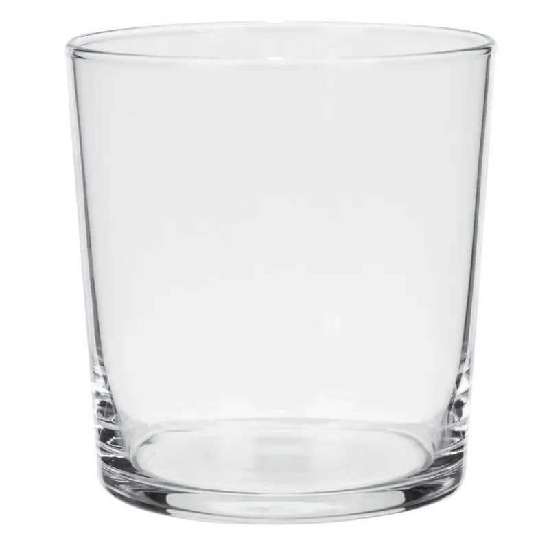 Pahar scurt din sticlă transparentă pentru băuturi 380 ml