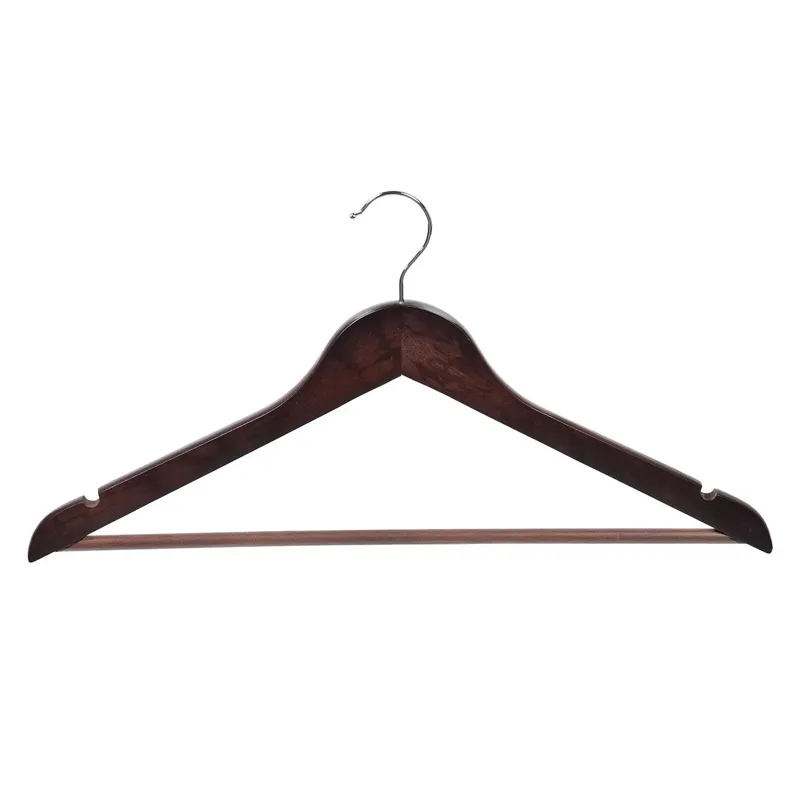Umerașe din lemn set 2 buc maro 44.5 cm