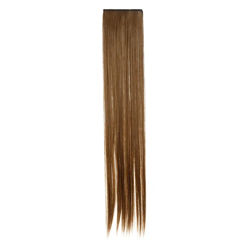 Suvita de par cu clip, Castaniu, 55 cm