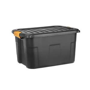 Cutie de depozitare rezistentă 12L neagră pentru interior și exterior