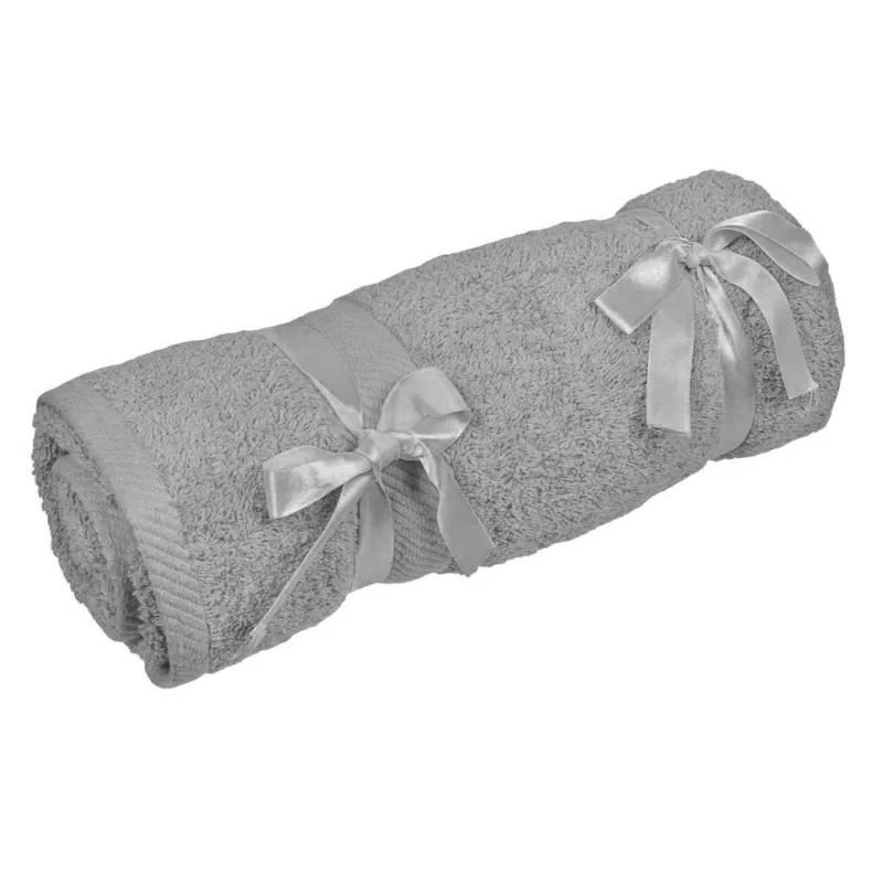 Prosop din bumbac gri 30x30cm - Absorbant și Moale