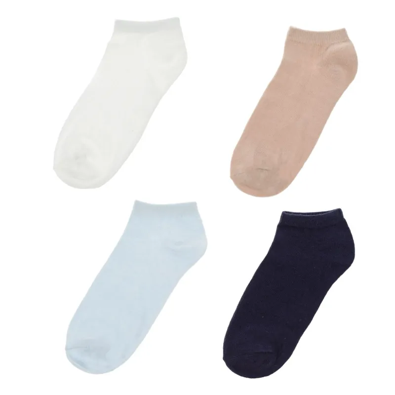 Set șosete dama multicolor 4 perechi bumbac elastic