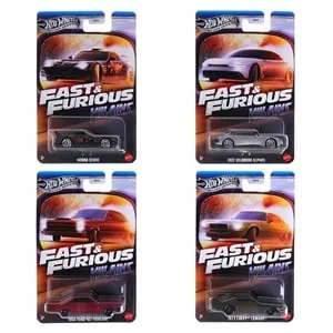 Masinute Hot Wheels Fast & Furious de curse la scala 1:64