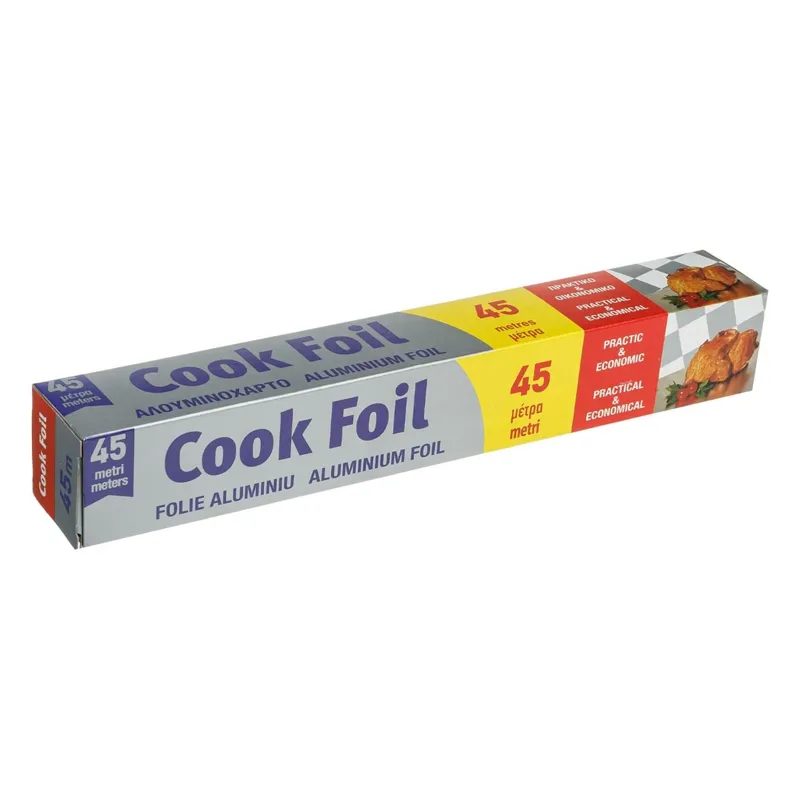 Folie de Aluminiu pentru gătit și depozitare 45m