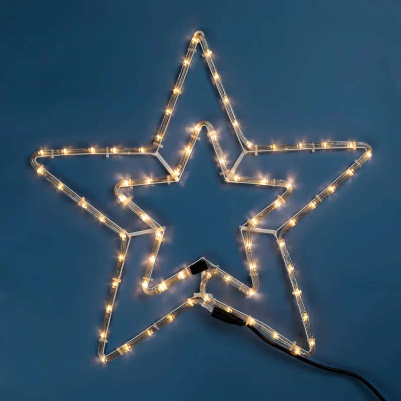 Stea LED din furtun luminos cu programare - Iluminat decorativ