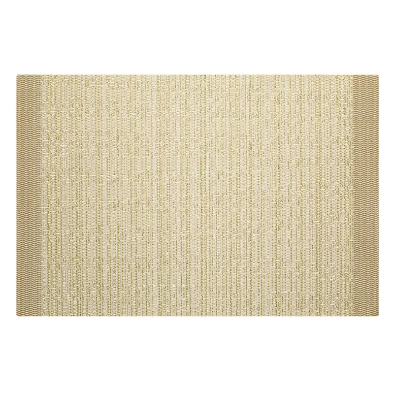 Suport Farfurie Decorativ Craciun Bej Auriu Lurex