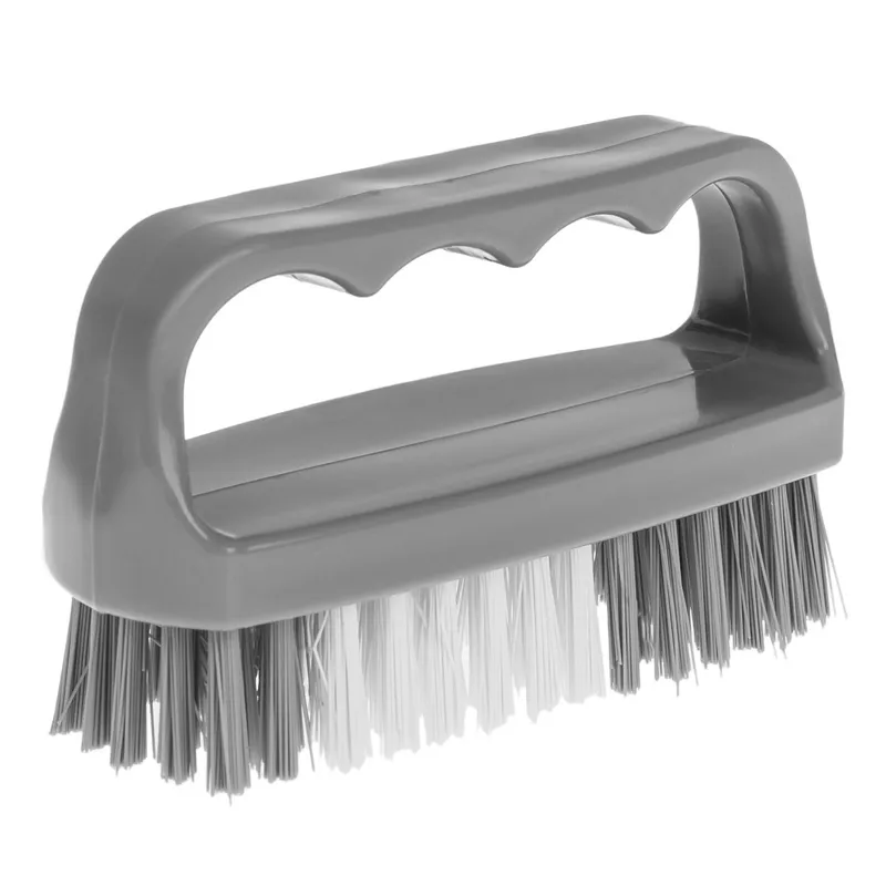 Perie de curățat universală, Gri, cu mâner, 9 cm