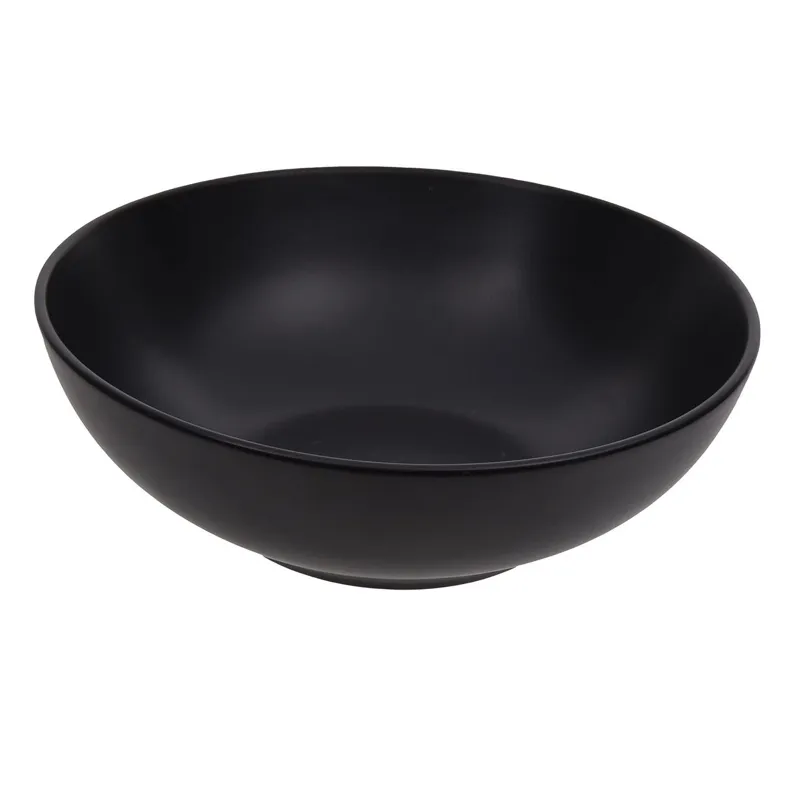 Bol Ceramic Negru Nordic cu Design Minimalist