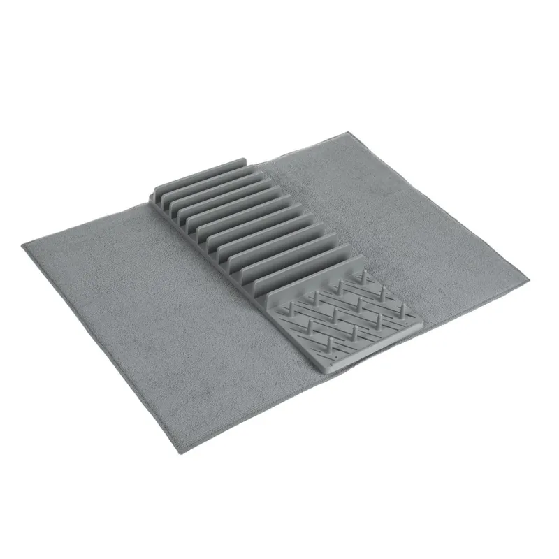 Uscător din Plastic cu Lavetă pentru Vase, 45x3.6x16.5cm – poza 3