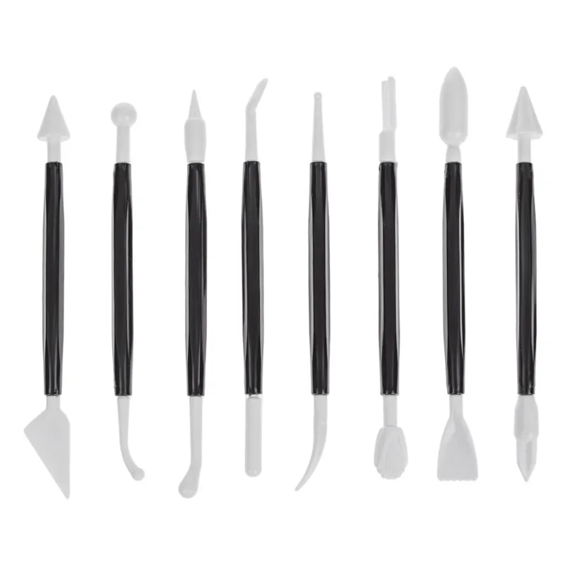 Set Instrumente Modelaj 8 Bucăți pentru Plastilină și Lut