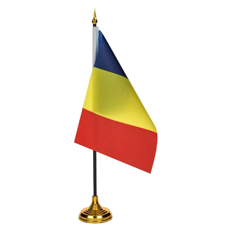 Steag România 30cm - Decorare Patriotic pentru Birou și Case