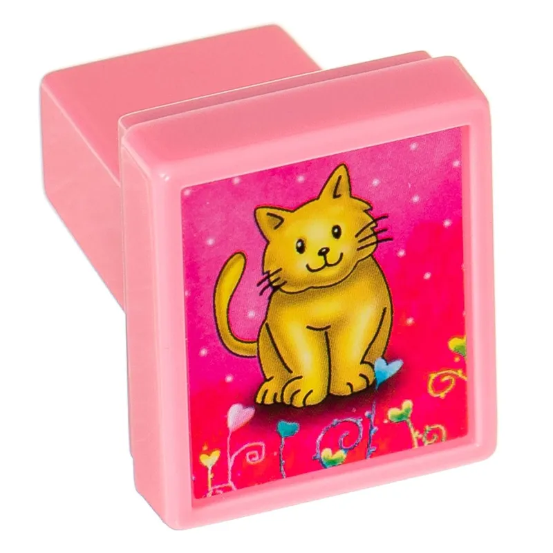 Ștampilă colorată cu model animal pentru artă și decorare