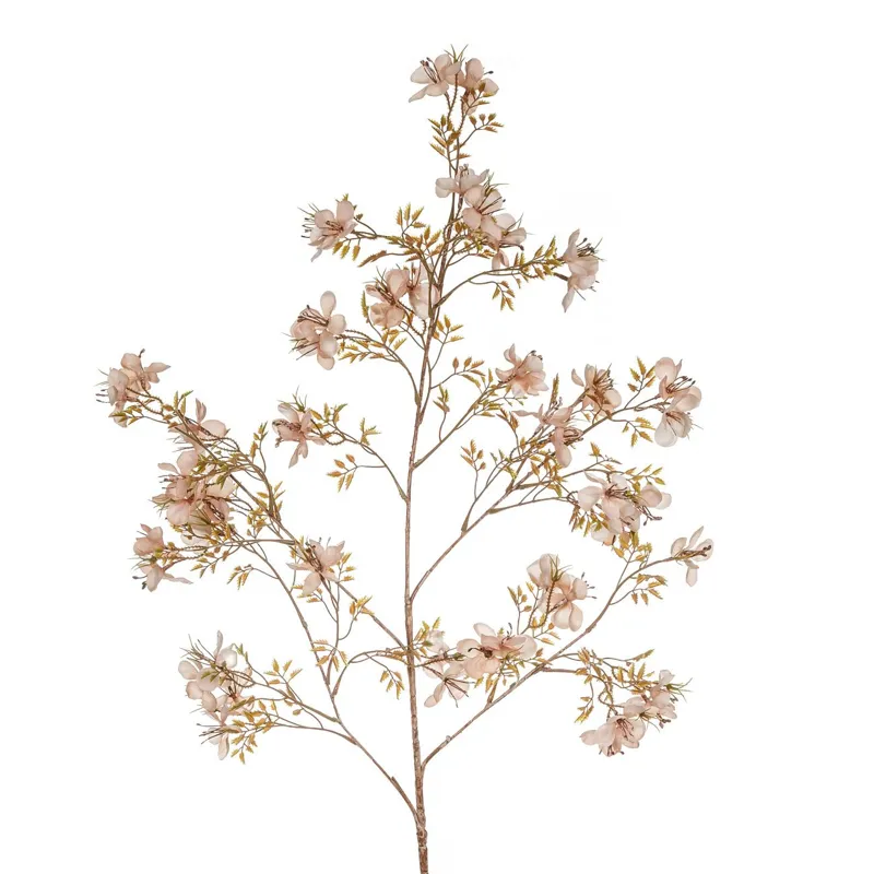 Floare Artificială Tulpină Lungă Culoare Roz 103 cm