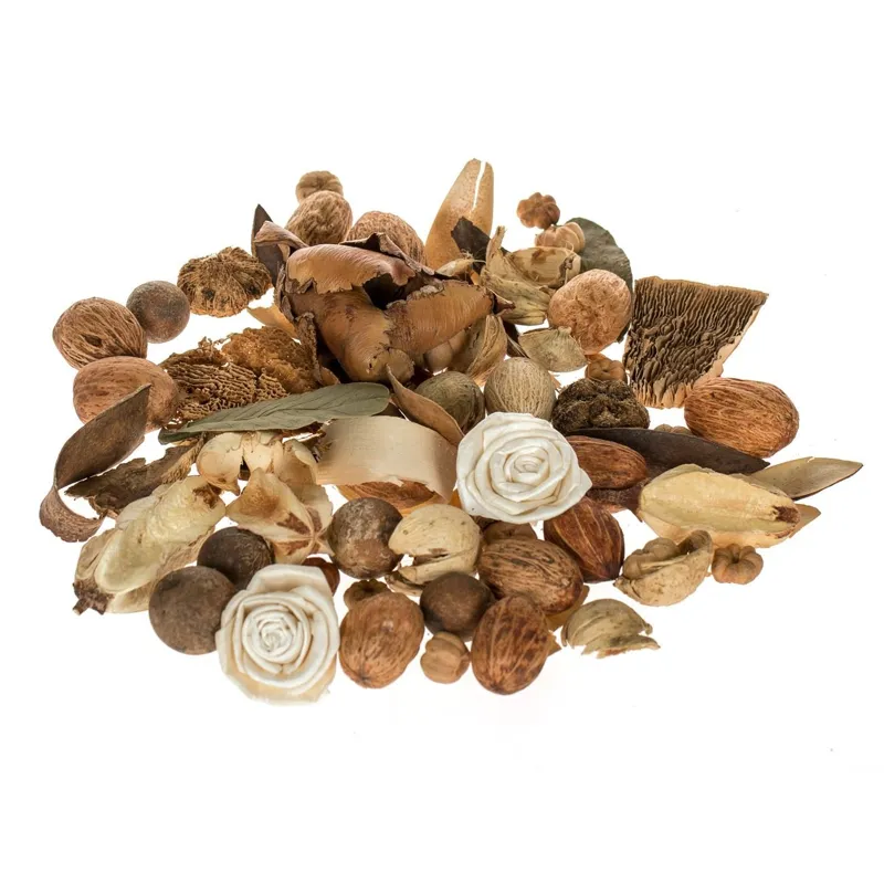 Potpourri Decorativ cu Flori Maro și Aromă de Vanilie, 120g