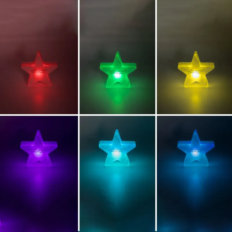 Lampa de veghe stea cu lumina colorata