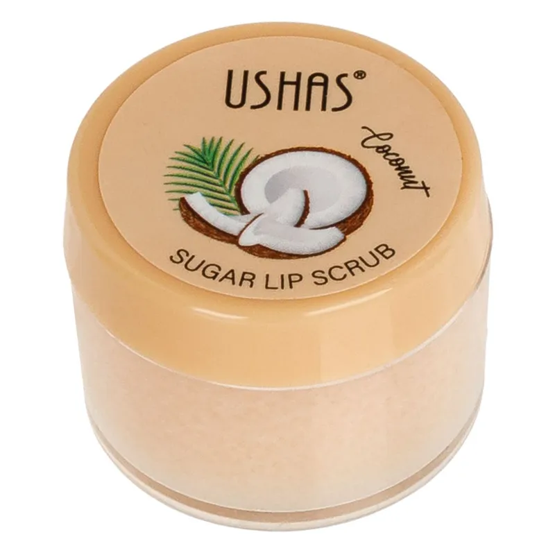 Exfoliant de buze cu zahar si aroma de nuca de cocos, 15g