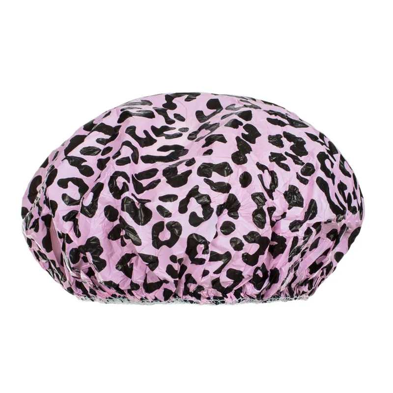 Casca de dus plastic animal print set 3 bucati roz negru