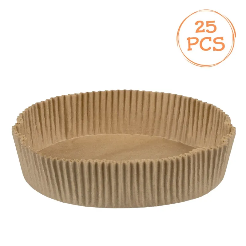 Hârtie de copt rotundă pentru friteuza cu aer calda – poza 3