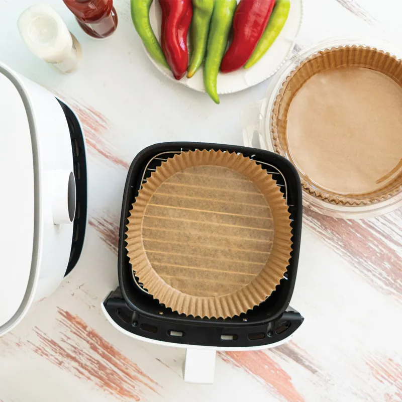 Hârtie de copt rotundă pentru friteuza cu aer calda – poza 4