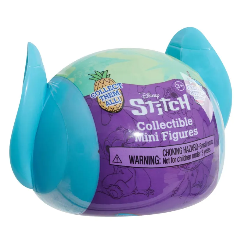 Figurine Stitch Feed Me Mini, Colecție Disney cu Gustări