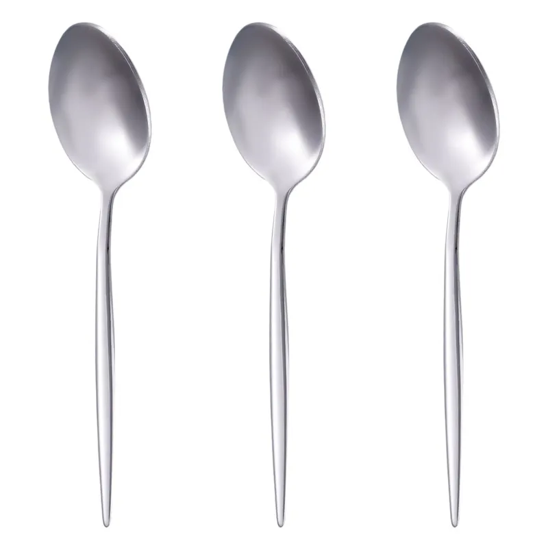 Lingurițe din oțel inoxidabil, set de 3 bucăți, 15cm