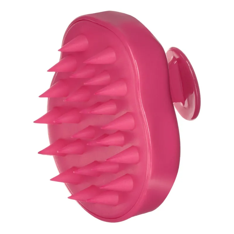 Perie de masaj capilar silicon pentru scalp și păr
