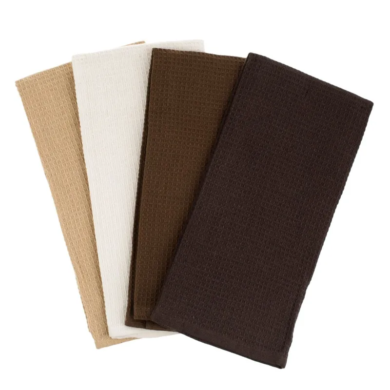 Set Prosoape pentru Pahare Textil cu Textură în Relief - 4 Culori