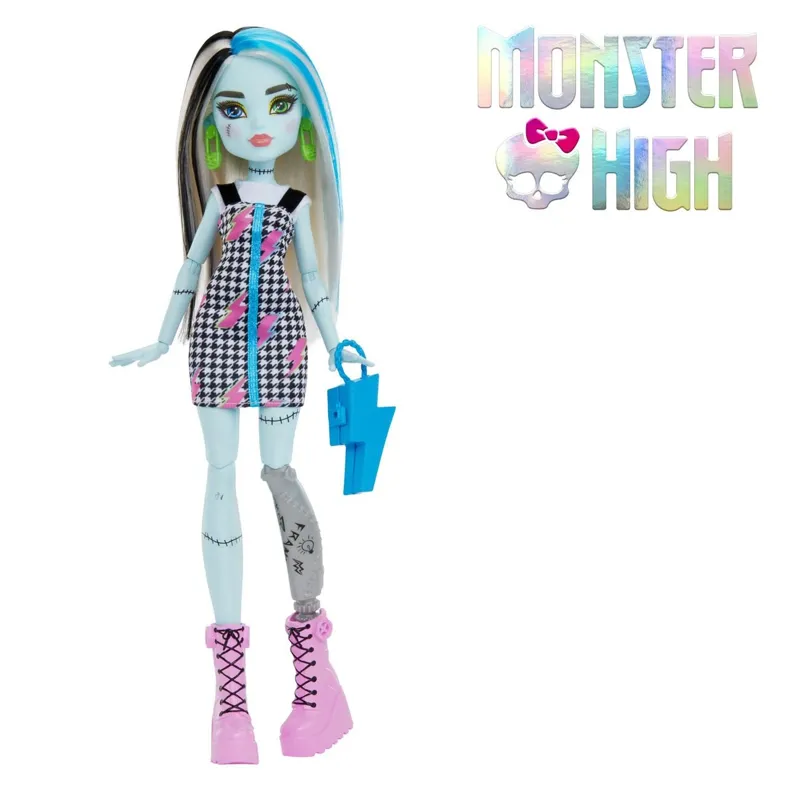 Păpușa Monster High Multicolor cu Accesorii și Puncte Flexibile