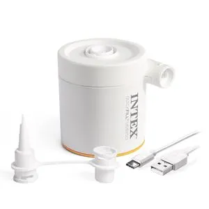 Pompa electrica de umflat si dezumflat, USB-C, 150 l/min, Alba