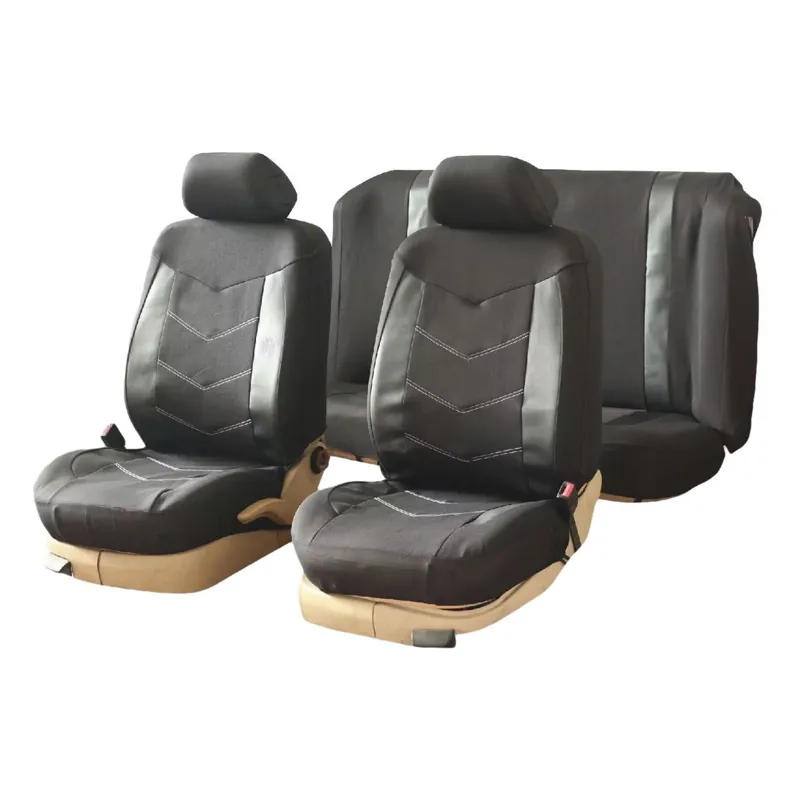 Set Huse Scaune Auto Negre - Protecție Completă pentru Interiorul Mașinii