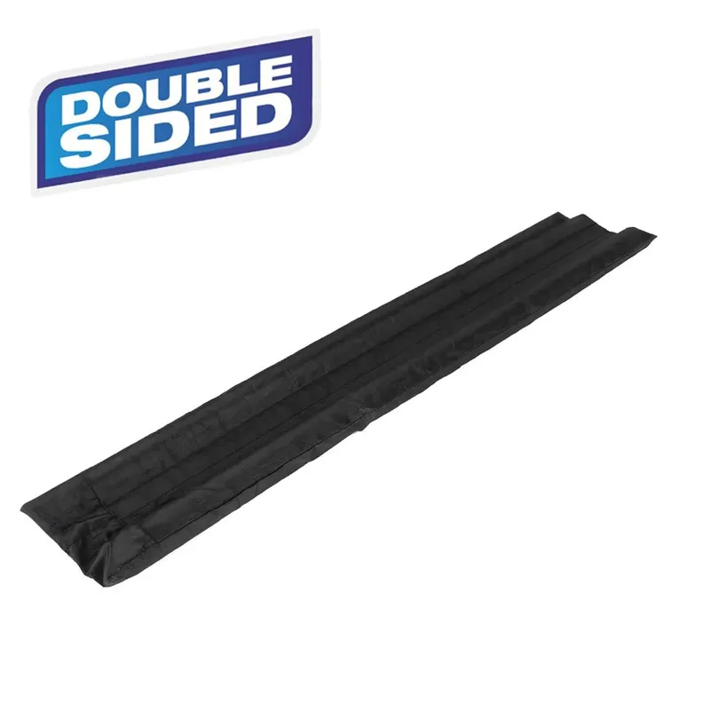Protectie anti curent dubla pentru usa, 95 cm, neagra