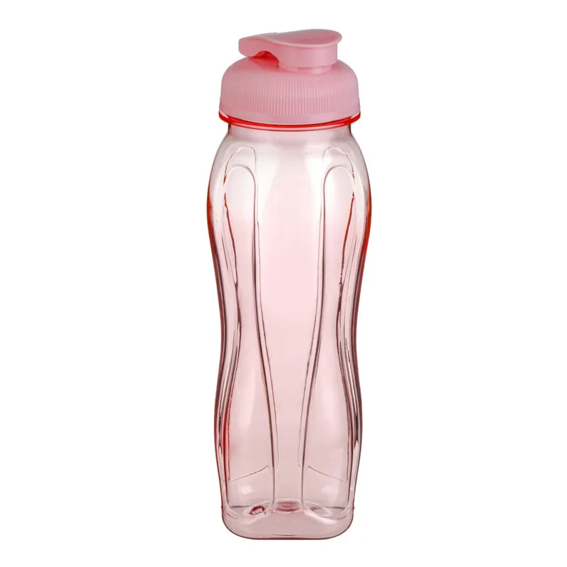 Sticla de apă sport din plastic 750 ml roz